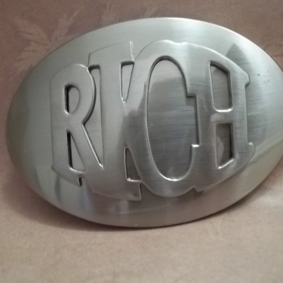 *5/35* "RICH" BELT BUCKLE - Picture 2 of 3